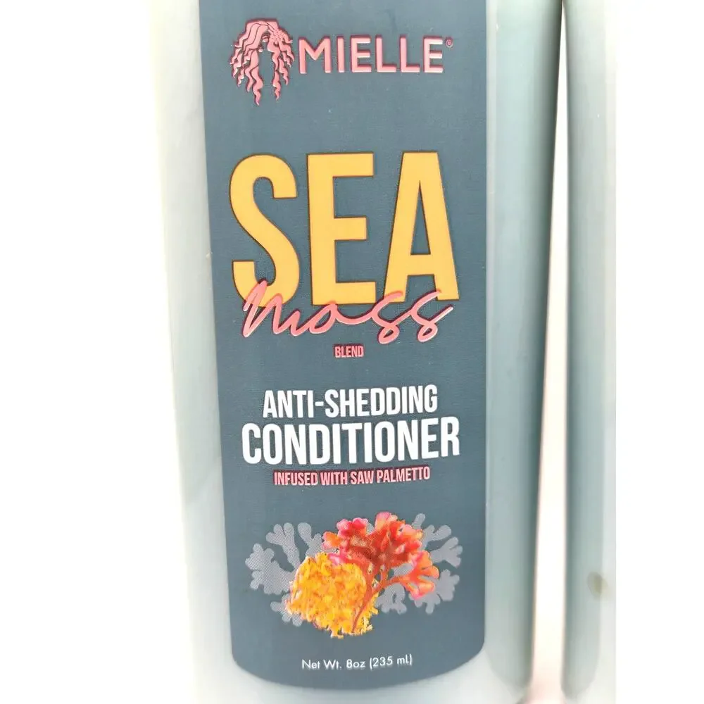 NEW Mielle Sea Moss Blend Anti Shedding Conditioner 8 Fl oz 2pk